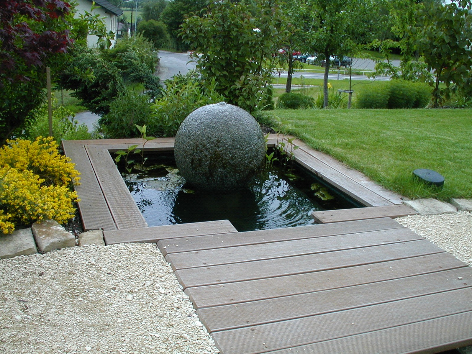 bassin de jardin wavre